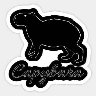 capybara Sticker